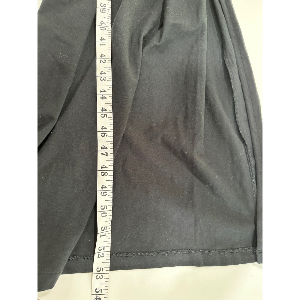 Adidas Originals Maxi Dress V Black White Stripe Womens XS New - Picture 5 of 6